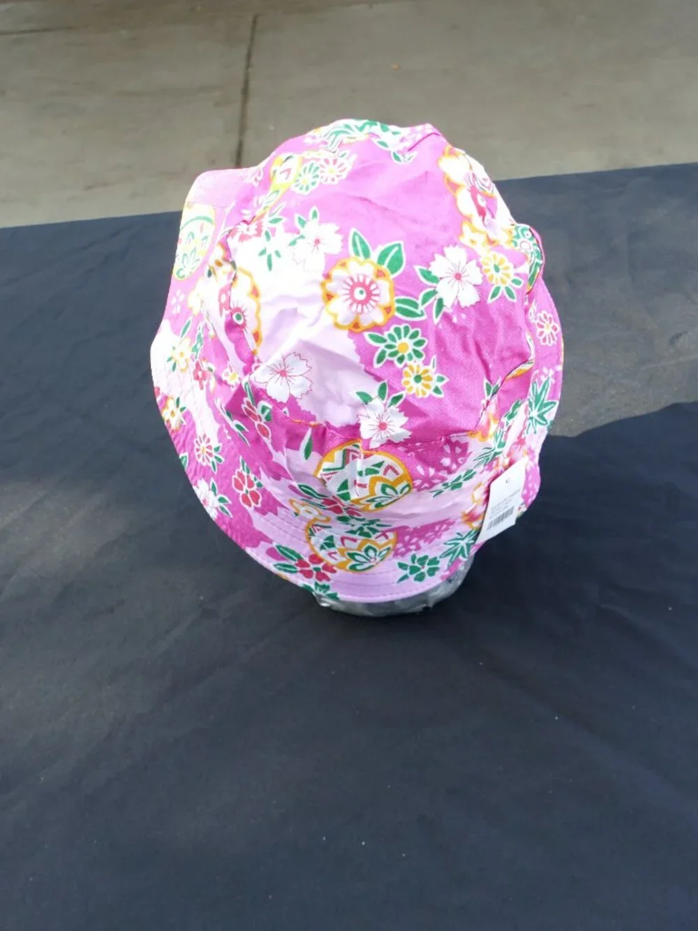 NWT Soft Pink Floral Bucket Hat KIDS